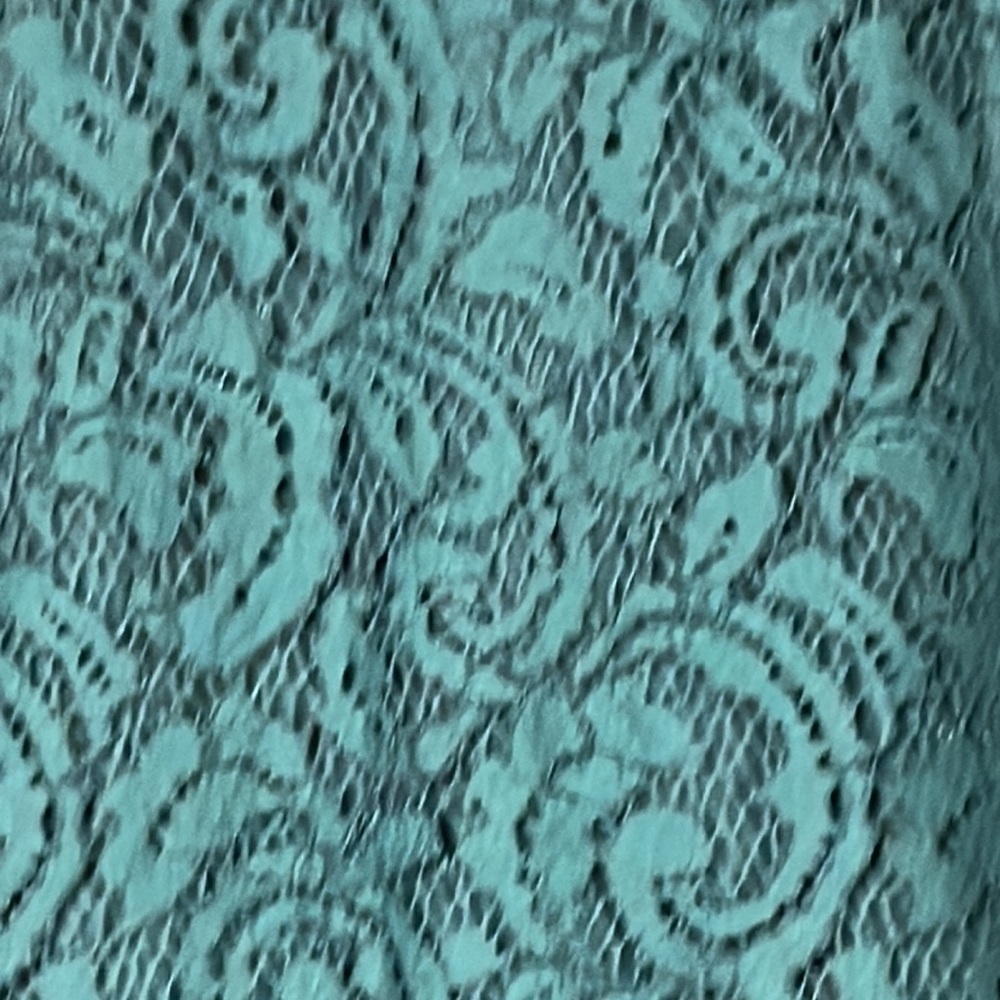 J Crew teal lace lined sheath dress , size 2, great condition! - Picture 4 of 9